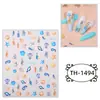 Pegatinas Creativas de Graffiti DIY Transfronterizas Pegatinas de Dibujos Animados para el Manual de Niños Pegatinas Lindas Estampado en Caliente Plateado Pegatinas de Objetos Navideños