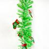 2 m Decoración de Muñeco de Nieve Navideño Arreglo Palitos de Lana de Color Decoración de Árbol de Navidad Calcetín Navideño Macarrón Palitos de Colores