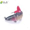 Nuevo Paquete de Colores Hengjia Señuelo Blando para Peces de Plomo Luya Pesca en Hielo Luya Señuelo Blando Peces de Múltiples Secciones Señuelo Blando al por Mayor