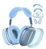 Adecuado para Funda Protectora Airpodsmax Auriculares Bluetooth Apple Funda de Silicona Montados en la Cabeza TPU Transparente Almohadilla para la Oreja Funda Protectora