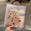 Lbk Caja de Regalo Set de Papelería Temporada de Regreso a Clases Material Escolar para Niños Paquete de Regalo Bolsa de Tela Regalo Promocional