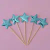 Inserto Dorado para Pastel de Amor Inserto de Estrella Rosa Brillante 2G Inserto Decorativo de Taiwán Inserto de Corona Plateada