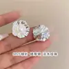 Pendientes de Perla con Flor de Estilo Nacional de Seiko Familia Shi Temperamento Elegante Pendientes de Nicho 2026 Nuevas Joyas para Orejas Ligeras de Lujo de Gama Alta