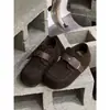Otoño 2026 Nuevo Retro Ante Mocasines de Moda Casual Cómodos Zapatos Birkenstock para Mujer