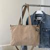Bolso de mano de invierno 2023 para mujer, informal, combinable, de gran capacidad, estilo retro, sencillo, para debajo del brazo