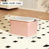 Caja de almacenamiento engrosada de gran capacidad para otoño e invierno, esencial para el almacenamiento del hogar y la sala de estar, y para el almacenamiento de ropa de regreso a la escuela/dormitorio.