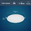Luz de Painel LED Embutida 18W24W Redondo Quadrado Ultra-Fino Teto Cozinha Sala de Estar Corredor Economia de Energia Downlight