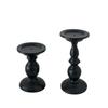 Suporte de vela aromática de ferro retrô preto americano enfeites de casamento atmosfera de mesa de jantar decoração de casa fabricantes de origem