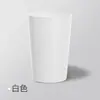 Vaso Simple para Enjuague Bucal Doméstico, Transparente, de Aspecto Elegante, Mate, Vaso Creativo de Plástico para Cepillo de Dientes para Parejas