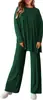 Amazon Europeo y Americano Transfronterizo 2026 Nuevo Traje de Punto de Moda Casual de Color Sólido para Mujer Fresco y Dulce