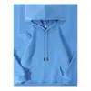Sudadera con capucha de felpa de algodón de 380 g para hombre, corte holgado, hombros caídos, engrosada para mayor calidez, disponible en varios colores, venta al por mayor para exportación, en stock