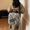 Versión Coreana de la Nueva Bolsa Multifuncional de Tenis para Mujer, Mochila Deportiva Portátil Simple y a la Moda, Bolsa de Raquetas de Bádminton de Gran Capacidad