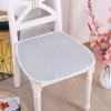 Cojín de Asiento de Herradura, Transpirable, Antideslizante, Cojín para Silla de Oficina, Silla de Comedor de Tela para Restaurante, Asiento de Coche, Silla de Comedor Moderna Minimalista Acolchada