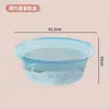 Bacia Lavatório Ampliada Espessa Plástico Bacia Lavar Vegetais Doméstico Dormitório Estudante Bacia Facial Transparente Bacia de Água Bacia de Lavar Roupa Bacia para Pedicure