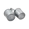 Venta Directa de Fábrica Cubo para Cuchillos y Tenedores Hogar Metal Hierro Vajilla Cuchillos Tenedores Palillos Cubo Portátil Doble Cubo Cubo de Almacenamiento de Herramientas
