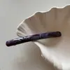 Grampo de Cabelo Fino de Acetato Presilha Lateral Simples Versátil Suave Grampo para Rabo de Cavalo Presilha de Mola Acessório de Cabelo Novo Estilo