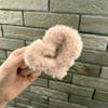 Horquilla de pelo de felpa con forma de corazón para otoño e invierno, pinza para el pelo en la parte posterior de la cabeza, pinza de agarre para mujer, pinza de tiburón peludo Advanced Sense, tocado