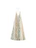 2025 Spot Export Roupas Femininas Tie-Dye Estilo Europeu e Americano Gola Halter Vestido Plissado Transfronteiriço Aliexpress Cor Personalizada