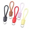 Lanyard Colorido de Cuero PU Moda y Sencillo para Taza de Agua Taza de Café Lanyard para Teléfono Móvil Colgante Anti-Pérdida Cuerda Portátil de Mano