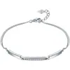 Pulseira Companheira de Amor em Prata de Lei S925 para Mulheres, Estilo Floresta Simples e Personalizado, Joia de Mão com Design de Nicho Fresco Estilo Coreano Venda por Atacado