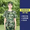 Traje Camuflado Adulto, Traje para Atividade Física ao Ar Livre, Traje de Treinamento Militar, Atividade de Desenvolvimento, Roupa para Acampamento de Verão, Conjunto Completo de Camiseta de Verão