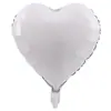 Balão de alumínio de amor de 18 polegadas decoração de casamento Dia dos Namorados Dia de Ano Novo balão layout de quarto de casamento balão de folha de alumínio em forma de coração