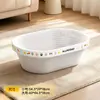 Tabla para rascar gatos, Nido para gatos extragrande, Cuenco de papel corrugado resistente al desgaste y que no suelta pelusa, Juguete de tabla para rascar gatos, Suministros para gatos, Cuenco para rascar gatos