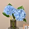 Hortensia artificial hidratante con tacto de flores falsas, ideal para decoración de interiores, salas de estar, bodas y flores suaves. Fabricantes.