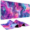 Alfombrilla de ratón estilo japonés Ola de Kanagawa, extragrande, antideslizante, con bordes sellados, alfombrilla de escritorio universal para teclado y ratón, disponible para dropshipping