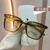 Nuevas Gafas de Sol Ultra Ligeras de Color Degradado Tr90 Pequeña Fragancia Moda Tendencia Gama Alta Anti-UV Montura Grande Gafas de Sol