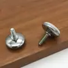 Base Blanca Almohadilla Ajustable para Pie Tornillo de Ajuste de Acero Inoxidable Pie de Ajuste Pie de Gabinete Pie de Vitrina Almohadilla Elevadora Pie de Soporte para Muebles