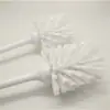 Escova de Banheiro de Plástico para Limpeza Doméstica com Conjunto de Base Escova de Banheiro de Chão para Banheiro