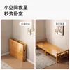 Cama plegable de bambú, cama individual y doble plegable, uso doméstico simple, cama refrescante para adultos, cama para siestas para habitaciones de alquiler, tablero duro de bambú para siestas
