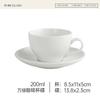 Conjunto de Xícara e Pires de Café Estilo Europeu Xícara de Chá da Tarde Doméstica Xícara de Cappuccino Cerâmica Espessa Xícara de Café com Flores
