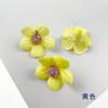 Flores Embelezadas Cabeça de Flor Pequena Mini Flor Margarida Pequena Artificial Flor Falsa Flor de Grampo de Cabelo DIY Flor para Caixa de Doces Acessórios Decorativos para Capuz de Casaco