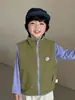 Chaleco para Niños para Primavera y Otoño, Chaleco de Primavera para Niños para Ropa Exterior, Nuevo Estilo 2026, Ropa de Primavera para Niños, Chaleco de Punto Cálido, Elegante