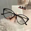 Gafas Chiai New Vintage Populares en Internet Ojo de Gato para Mujer sin maquillaje para adelgazar cara grande con miopía marco de ojo anti-luz azul