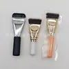 Brocha de Base Ultra Fina de Cerdas Suaves, Una Sola Línea, Cabeza Plana, Sin Rastro, Sin Polvo, Corrector Impecable para Piel Desnuda, Ligera y de Larga Duración