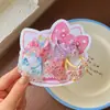 Ligas para el Cabello de Niña Kuromi Dibujo Animado Cuerdas de Cabello Coloridas para Niños, Alta Elasticidad, Gomas Elásticas No Dañinas, Accesorios para el Cabello