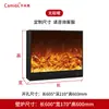 Chimenea Eléctrica Llama Simulada Estilo Americano Insertable Decorativo Chimenea Estilo Europeo Integrado Uso Doméstico Fuego Artificial Mueble de TV