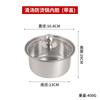 Olla individual de acero inoxidable anti-escaldaduras con tapa, olla pequeña especial para cocina de inducción, olla pequeña comercial para sopa, olla para pato mandarín