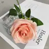 Flor Rosa Artificial de Caule Único para Decoração Externa, Flor Falsa para Paisagismo, Cascata de Parede de Rosas Artificiais para Casamento, Rosa Artificial