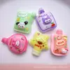 Botella de Agua de Dibujos Animados Sanrio Juguete de Comida Cuerda para el Cabello Pendientes Pegamento de Crema para Manualidades Funda de Teléfono Accesorios de Joyería de Resina
