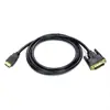 Cable HDMI a DVI conversión mutua bidireccional DVI a HDMI Cable de conversión de video HD línea DVI-HDMI fabricantes en stock
