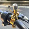 Soporte de Base Reflectante para Dosel de Lluvia de Hierro Universal para Vehículo Eléctrico Accesorios de Base de Fijación de Espejo Retrovisor de Motocicleta