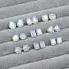 Dongzhou Cristal Nieve Proteína Arte de Uñas Diamante Brillante Blanco Proteína Huevo de Paloma Fondo Puntiagudo Diamante Dongzhou Diamante Wholesale Accesorios para Arte de Uñas