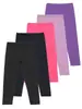 Pantalones de Seguridad para Niñas Delgados de Verano Anti-Mosquitos Niña Pequeña Color Caramelo Múltiples Piezas Leggings Seda de Leche Pantalones de Exportación