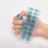2025 Nuevo Gel para Manicura Sin Hornear Pegatinas Completas 3D Pegatinas para Manicura Estilo Ins Esmalte de Uñas Portátil Pegatinas para Manicura Escarchadas