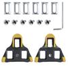 Juego de placa de bloqueo de clavos para zapatos con pedal autoblocante para bicicleta de montaña y carretera al aire libre