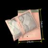 OPP impressão colorida transparente flor 24*38 adesivo autoadesivo selagem bolso base roupa sutiã roupa íntima saco plástico